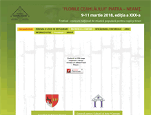 Tablet Screenshot of florile.ceahlaului.culturaneamt.ro
